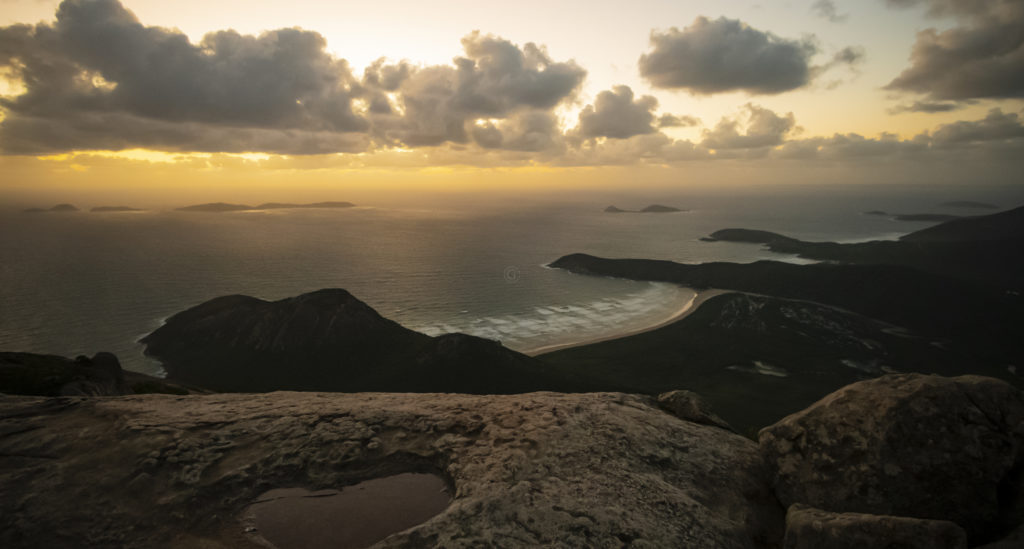 Sunset over Tidal River