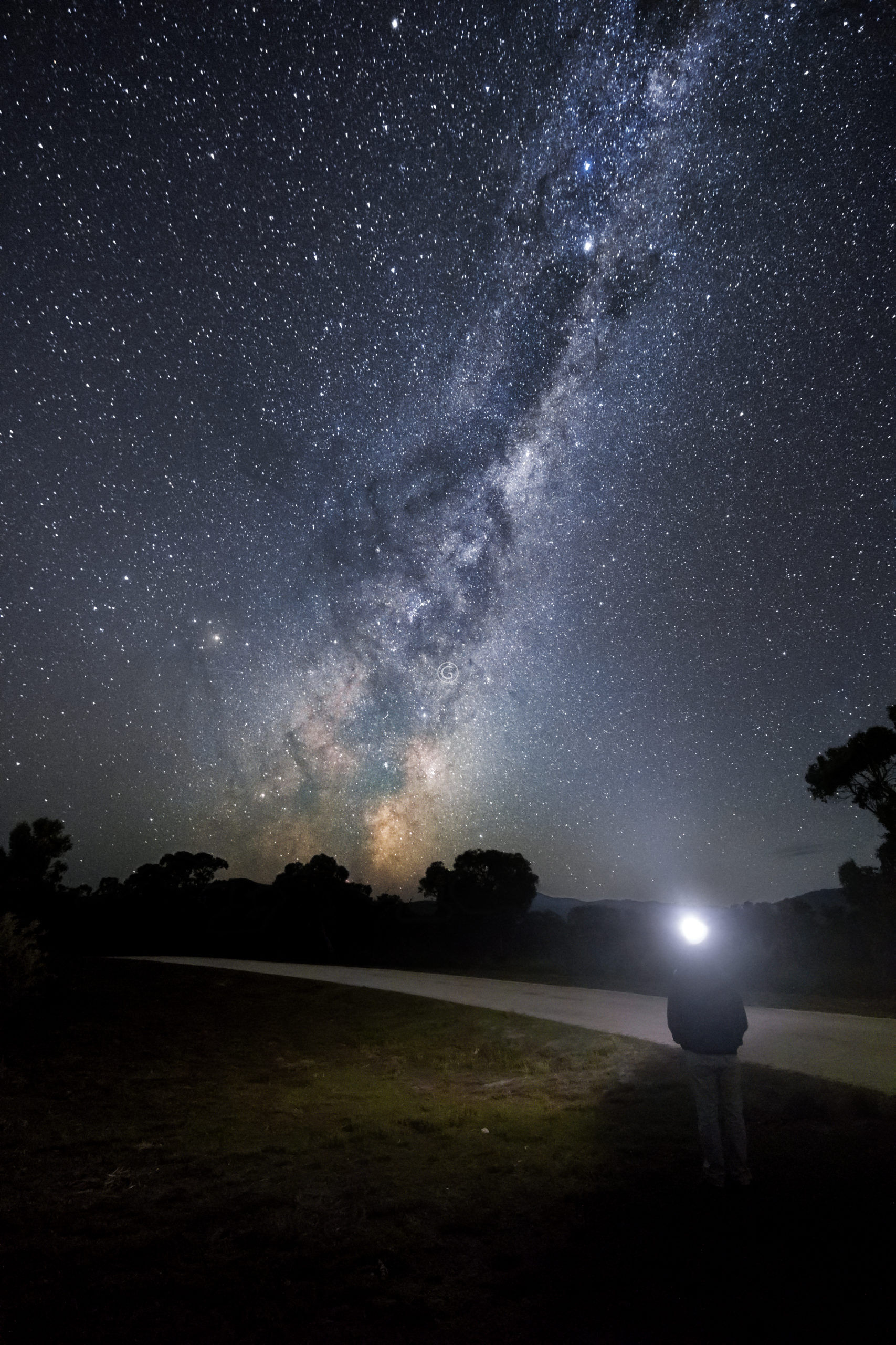 Milky Way Landscape Shot Australia
