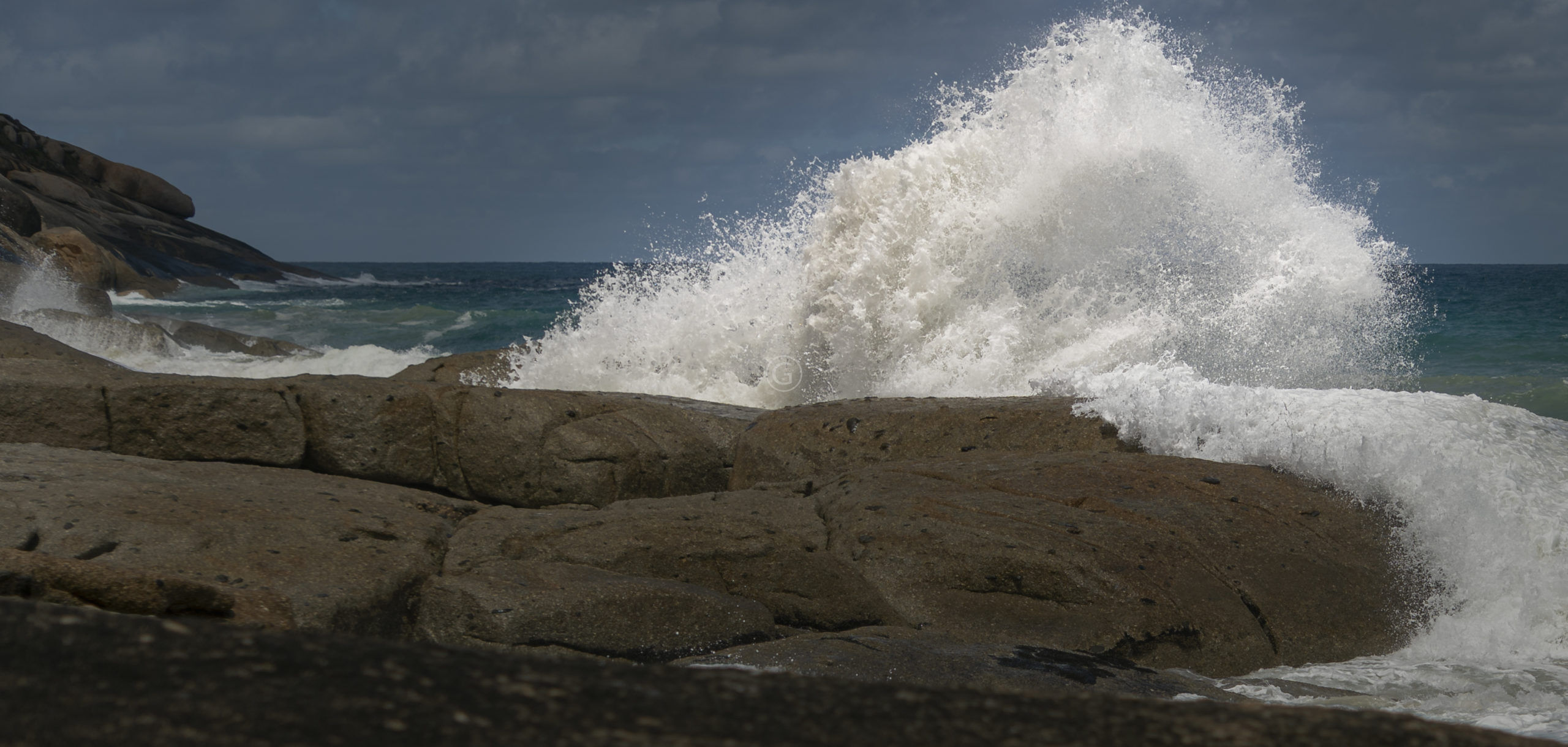 Big Wave Squeaky Beach Wilsons Promontory National Park Victoria, Australia