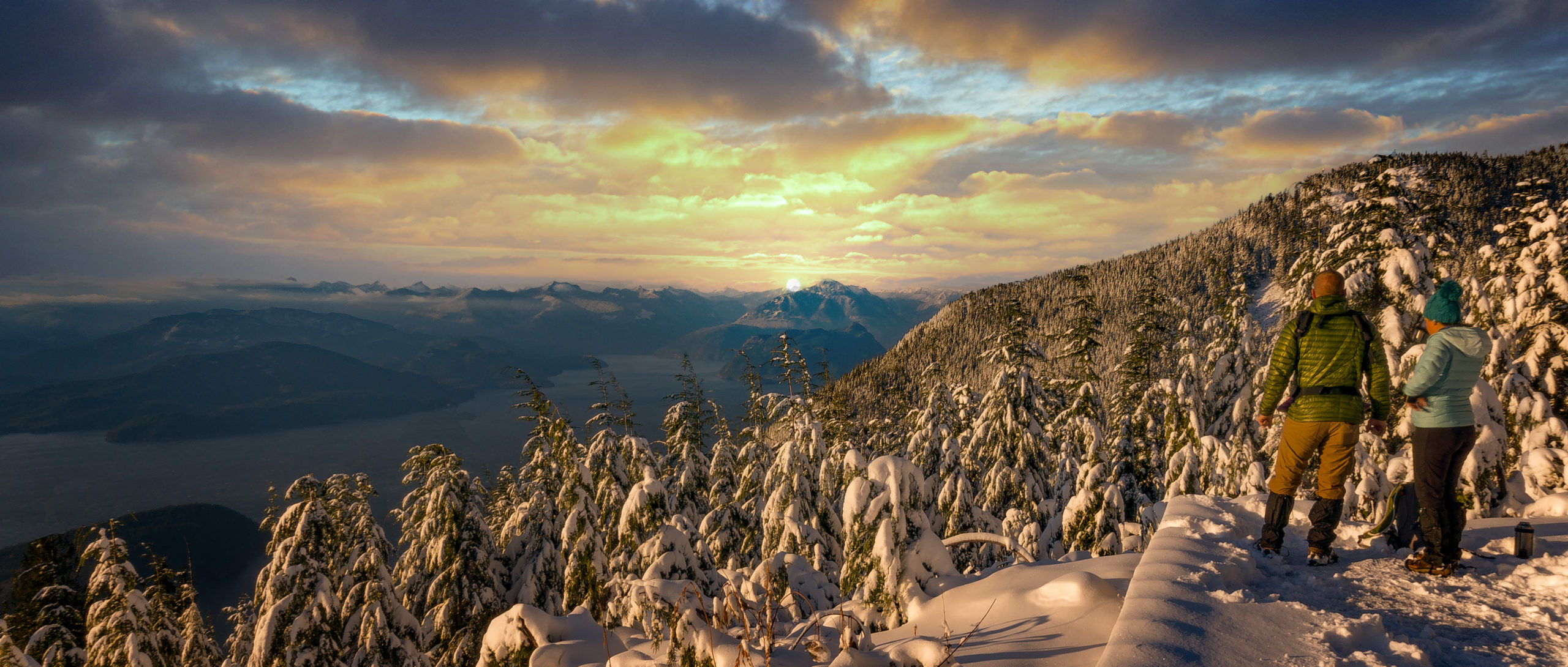 The view over Howe Sound BC Canada